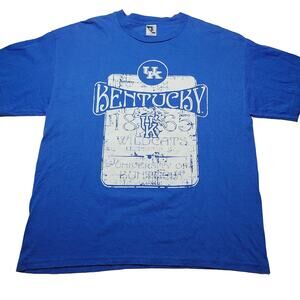 Vintage University Of Kentucky Wildcats T-shirt Men's Size XL Spike Sports